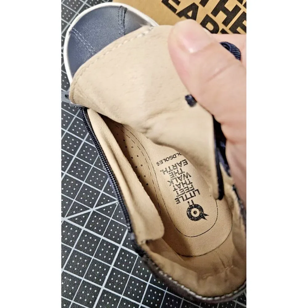 OLD SOLES‎ toddler Boy's Glamourama high top Zip sneakers US size 9